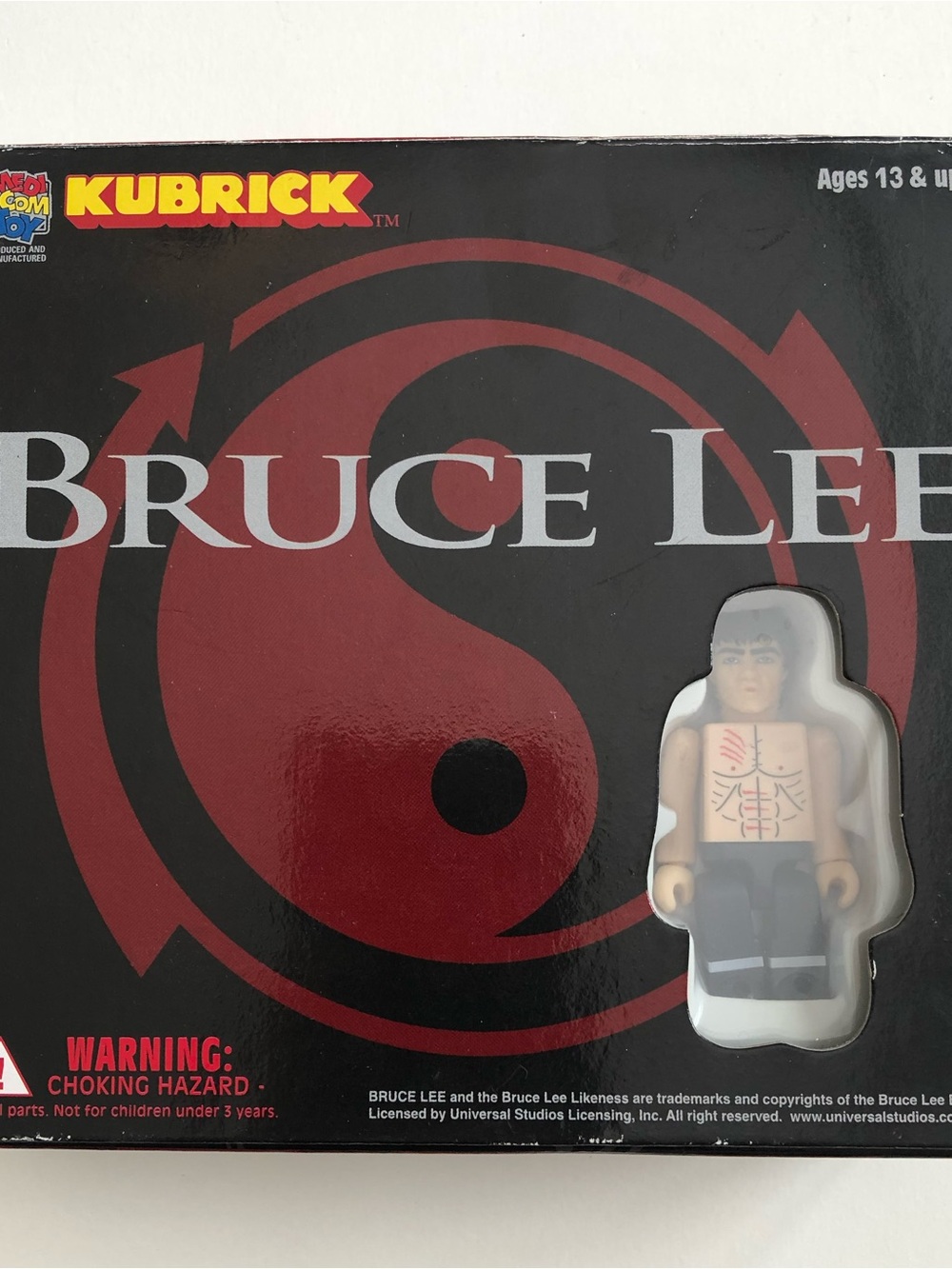 NEW MEDICOM Kubrick Bruce Lee 3 Piece set Ascension Of The Dragon